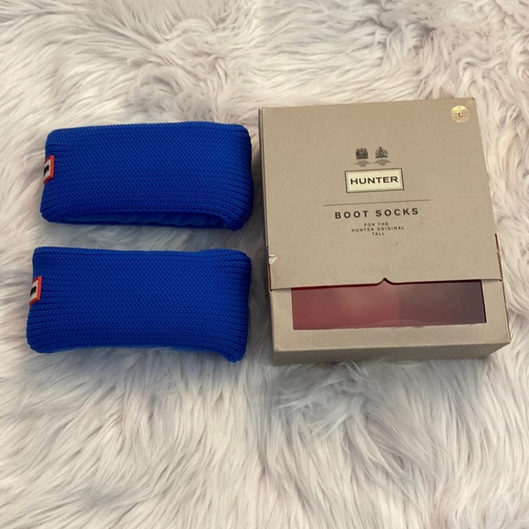 Hunter Boots Socks, Large, Adventure Blue
US size 8-10 - Picture 2 of 3